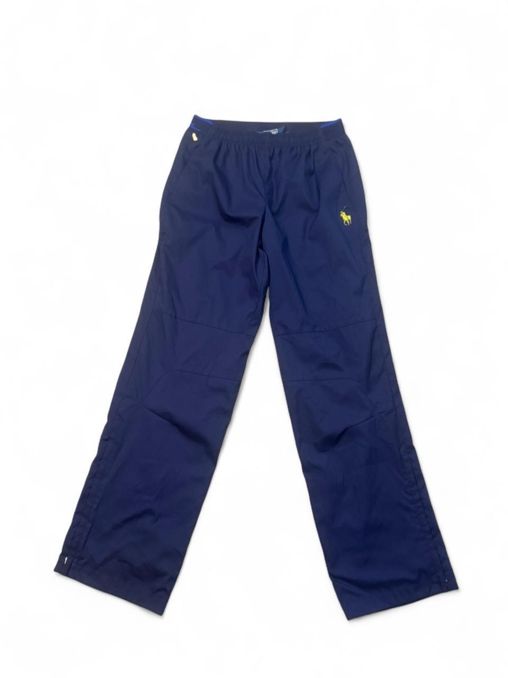 Vintage 90s polo Ralph Lauren straight leg big logo track pants navy S mens